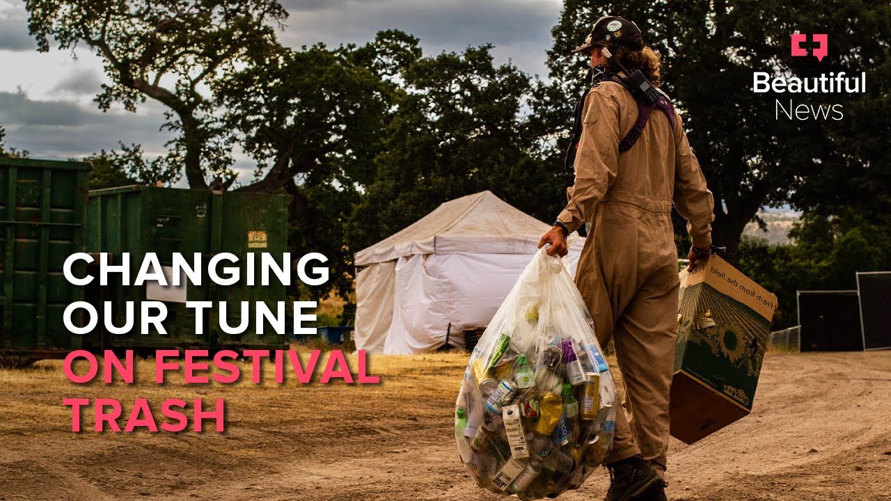 Meet the Trash Pirates lowering the volume of waste at festivals | Beautiful News