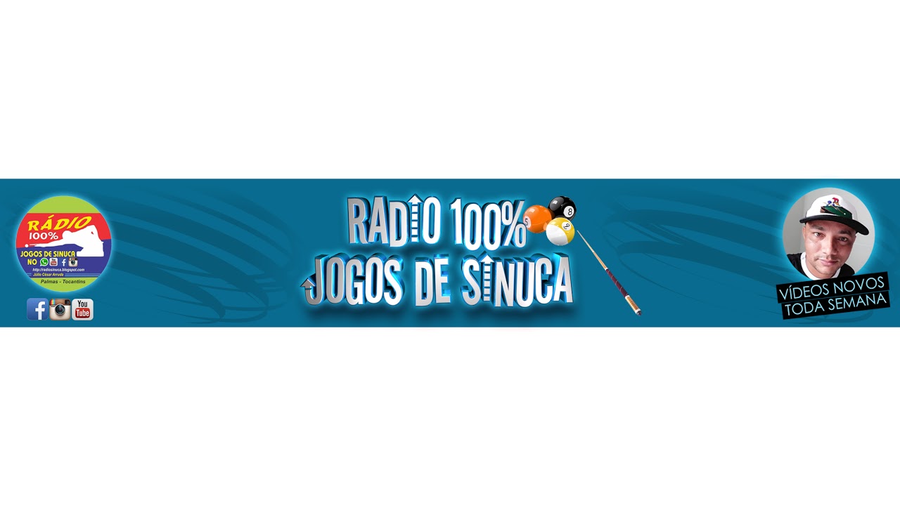 Vai começar galera! Ao vivo - Rádio 100% JOGOS De sinuca