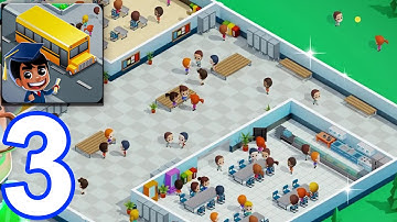 Idle High School Tycoon - Gameplay Walkthrough Part 3 (iOS, Android)
