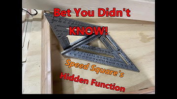 Few People Know This Speed Square Function! Amazing Tips & Tricks | Paul Ricalde