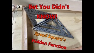 Few People Know This Speed Square Function! Amazing Tips \& Tricks | Paul Ricalde