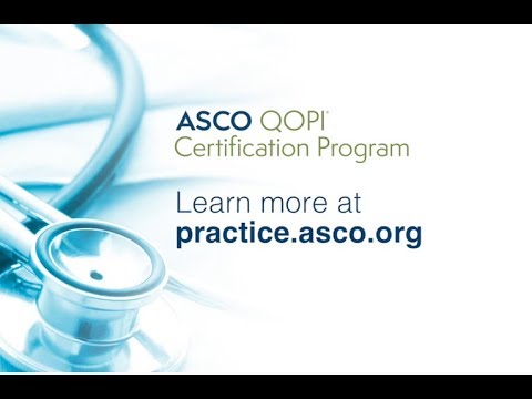 ASCO QOPI Certification Program