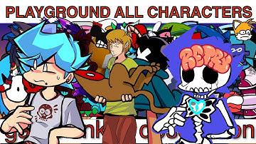 FNF Character Test | Gameplay VS My Playground | ALL Characters Test