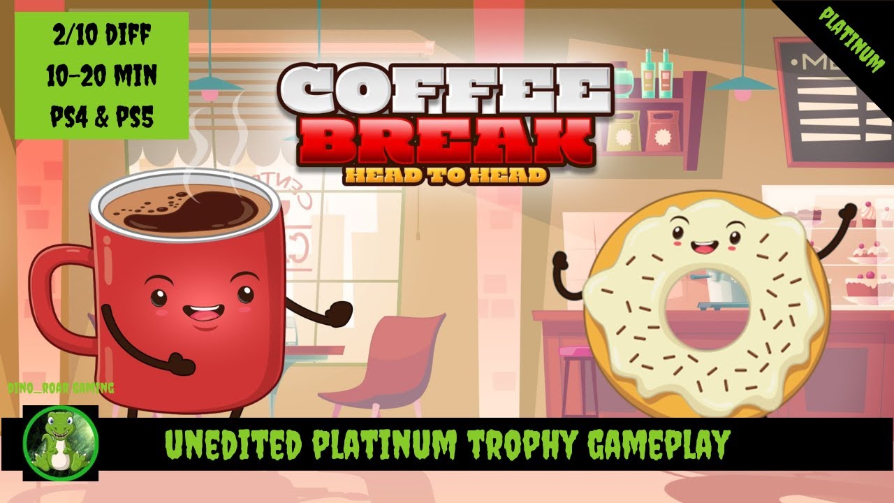 Coffee Break Head to Head - Full Unedited Platinum Trophy Gameplay (PS4/PS5)