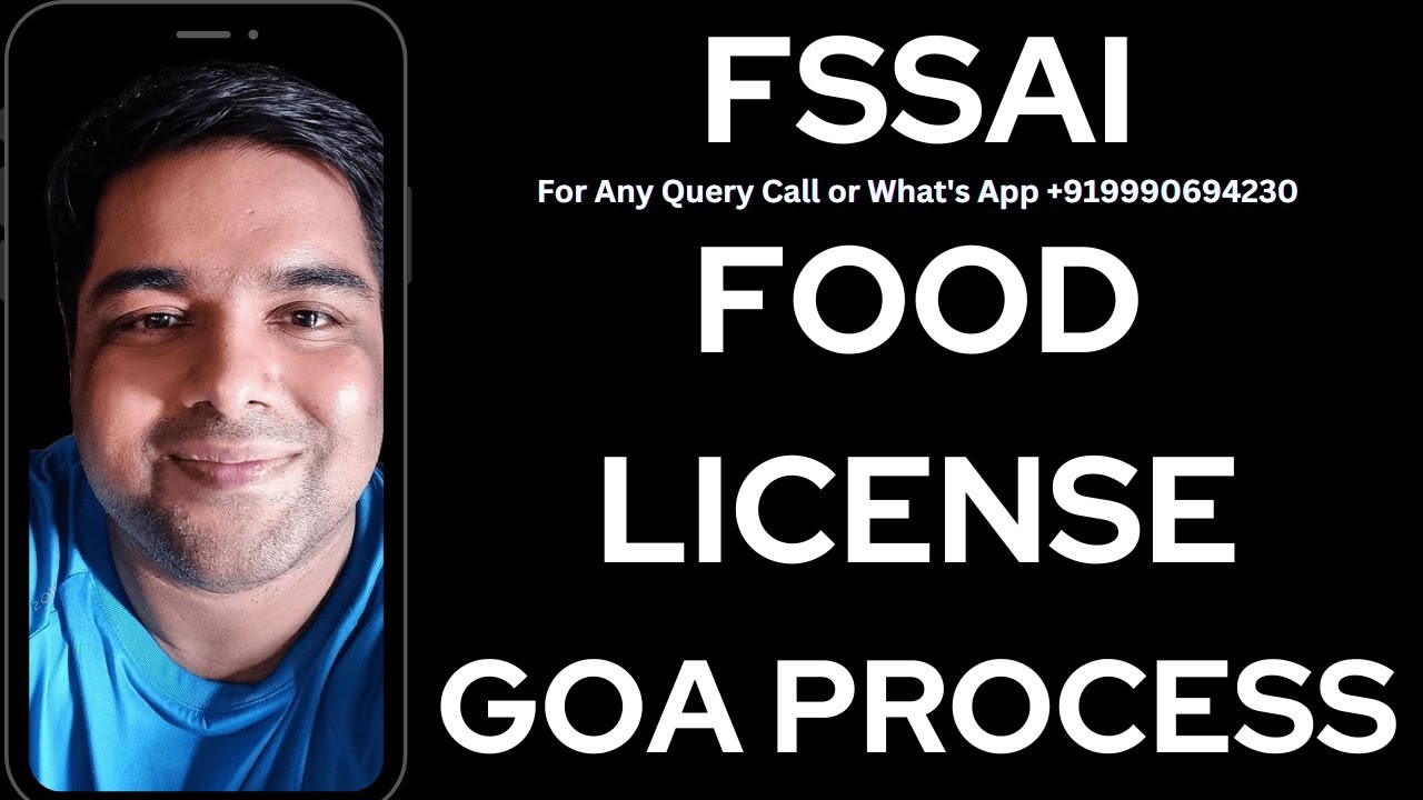 Food License Fssai Goa Process YouTube