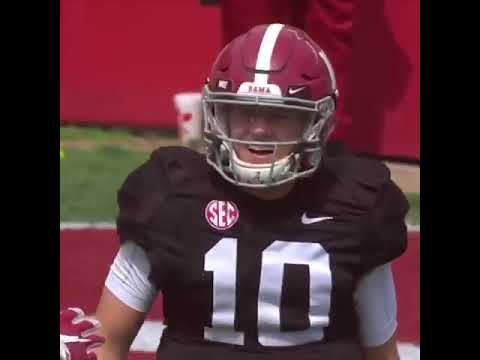 Xavian Marks Alabama A-Day Touchdown. Xavian Marks Alabama A-Day Touchdown.