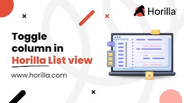 9. How to Toggle Columns in Horilla List View | Free & Open Source HR Software | Free HRMS Software