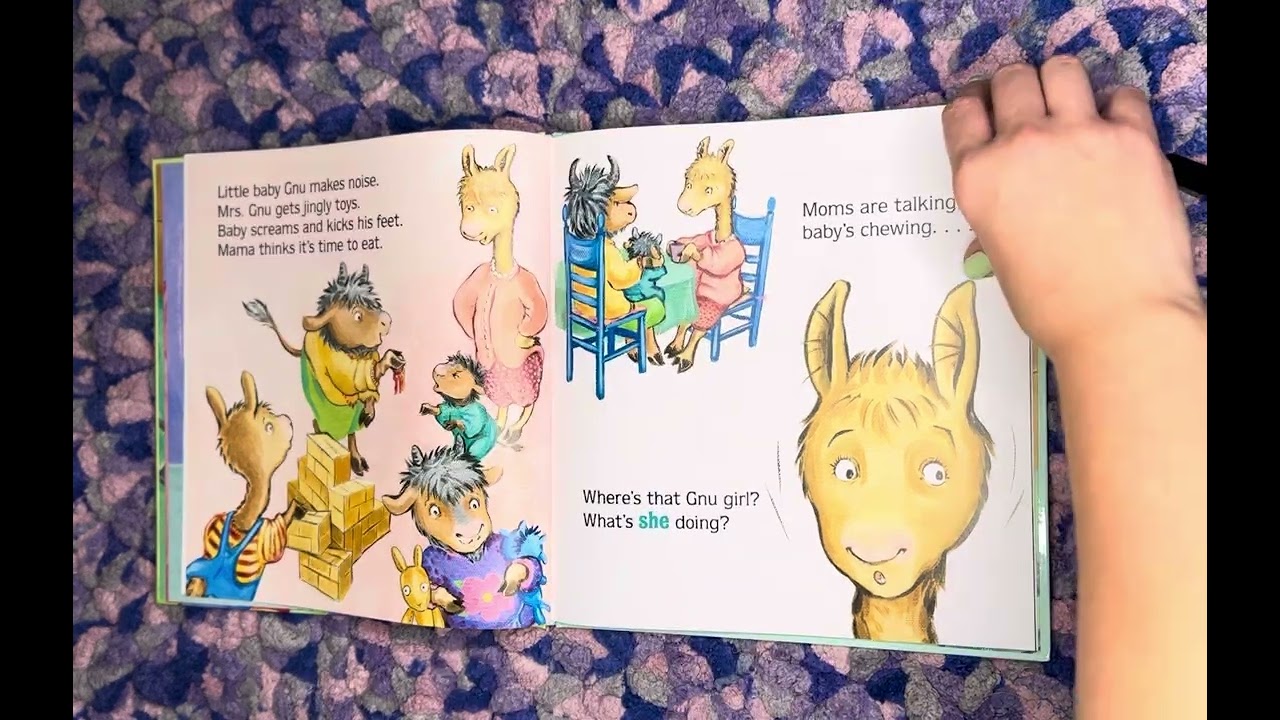 Reading Out Loud Llama Llama Time To Share