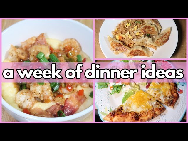 EASY DINNER IDEAS | What’s For Dinner? #324 | 1-WEEK OF REAL LIFE FAMILY MEALS class=