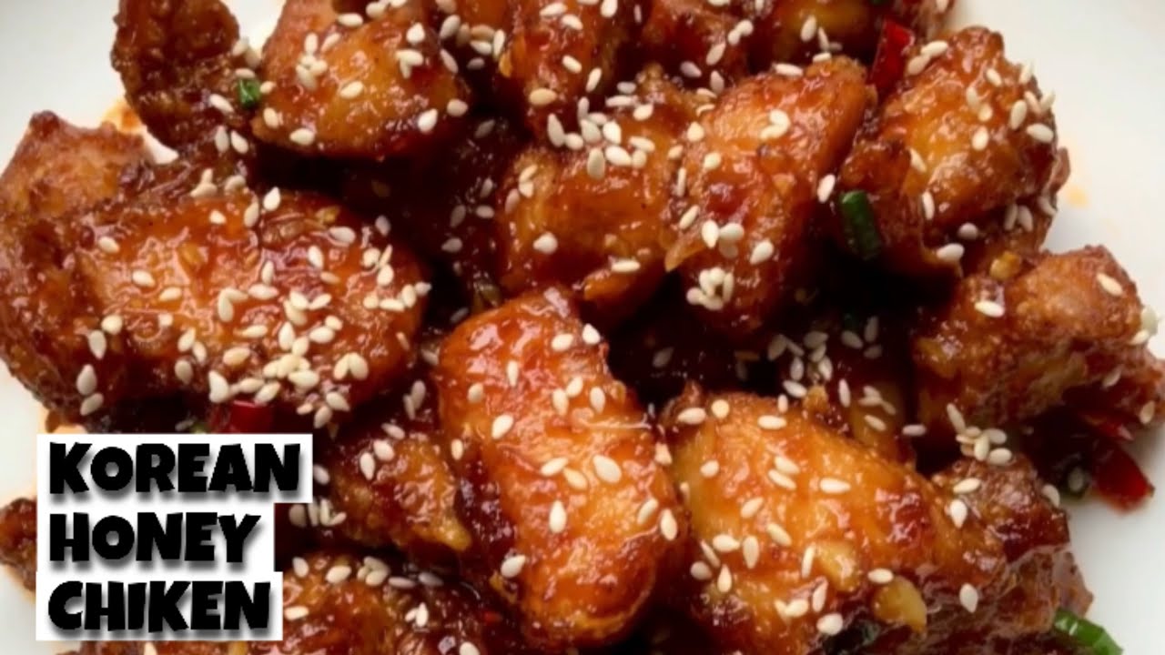 Resep Ayam Goreng Madu Korea Korean Honey Fried Chiken Youtube