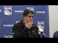 NYR Practice: Peter Laviolette Media Availability | April 18, 2024