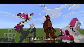 FNaF 2 Animatronics Addon in Minecraft BE | Five Nights at Freddy's 2 screenshot 5