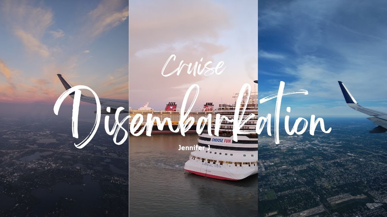 Royal Caribbean Adventure of the Seas Days 9 & 10 | Disembarkation and Traveling Home | Jennifer J