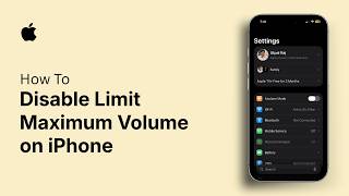 How to Disable Limit Maximum Volume on iPhone