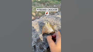 PYRAMID CRACKER 🧨#shorts #experiment #crackers #firecrackers #fireworks #newvideo #new