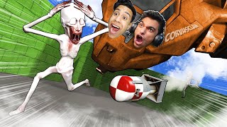 نهايه عم رمضان اشترينا طائره حربية (جربت معاه جميع القنابل النوويه) ..!! 🔥😱 | Garry's Mod