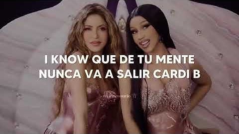Thumbnail of Shakira, Cardi B - Puntería (Letra)
