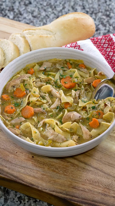 The Best Chicken Noodle Soup that I have ever made!