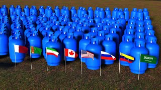 Top 30 Countries with the Most Valuable Gas Reserves | Gas Reserves From Different Countries