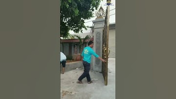 Cổng Biệt Thự Đẹp , Cổng nhôm đúc tân cổ điển - Quang Thanh Group