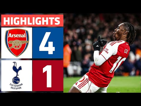 Arsenal vs Tottenham 4-1 | Eze Hattrick & All Goals & Highlights | Premier League 2025