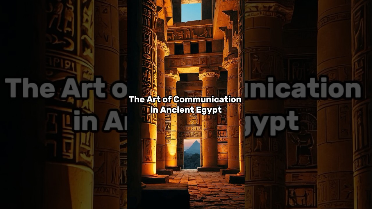 The Art of Communication in Ancient Egypt