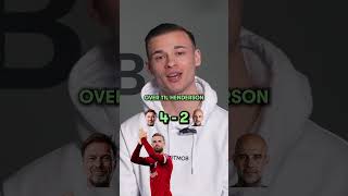 Klopp sitt beste Liverpool-lag 🆚 Guardiola sitt beste City-lag