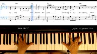 Ed Sheeran - Perfect - Piano Cover & Sheets (lyrics on-screen)