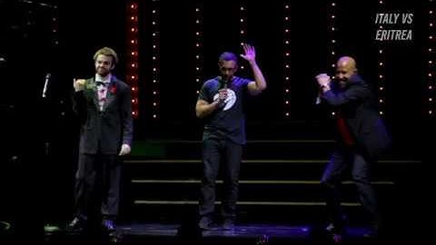 Italy versus Eritrea - roast battle (stand up comedy)