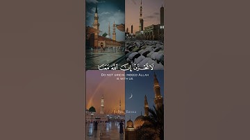 لا تحزن ان الله معنا #reels #آيات #قرآن_كريم #الله #دعم #قرآن #حالات #راحة_نفسية #رمضان_صبحي