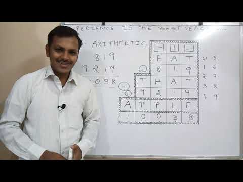 Cryptarithmetic Problem in Artificial Intelligence #infosys #cryptarithm #ai #artificialintelligence