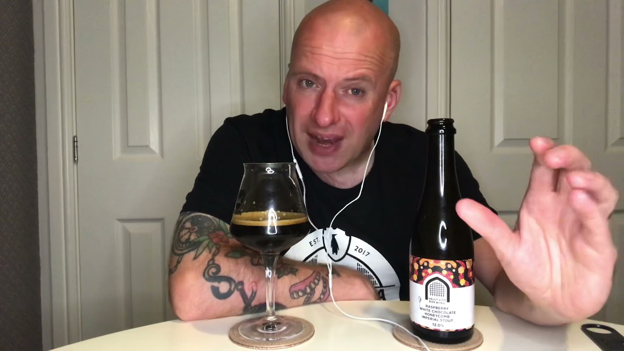 Vault City - Raspberry White Chocolate Honeycomb Imperial Stout - review