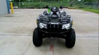 Overview: 2012 Arctic Cat 550I in Black