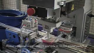 Bespoke fully automatic pad printing system