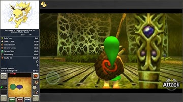 Ocarine of Time 3D Master Quest Glitchless Deku Tree B1 Skip