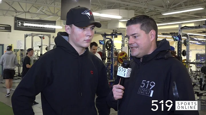 PJHL Playoffs - Interview with Ayr defenceman Kent...