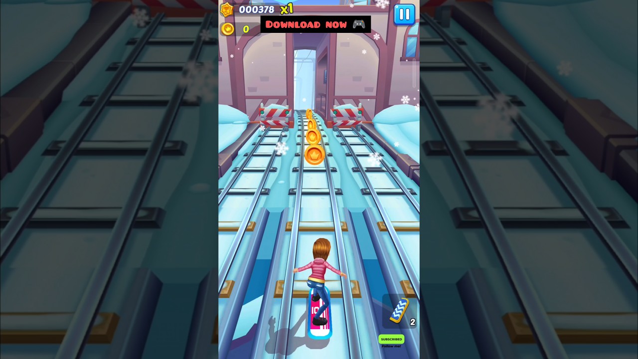 Subway Princess Runner Tutorial Gameplay | Play Now & Run Like a Pro! 👑🏃‍♀️