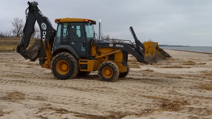 Gary crews clean up debris from Lake Street Beach