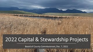 Capital Improvement & Stewardship Projects