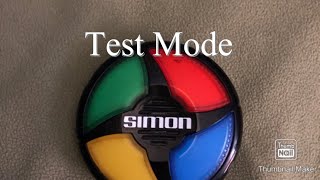 Simon Micro Series Test Mode