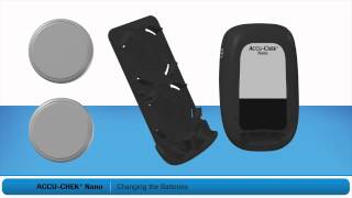 05 ACCU-CHEK Nano Glucometer Changing Batteries (English)