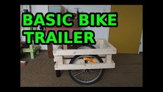 Making a bike trailer - part 1 of 2