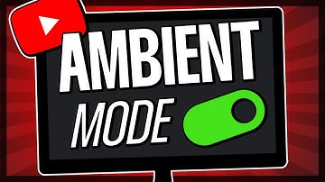 How to Turn On and Off AMBIENT MODE on YouTube - PC/Mac (2025)