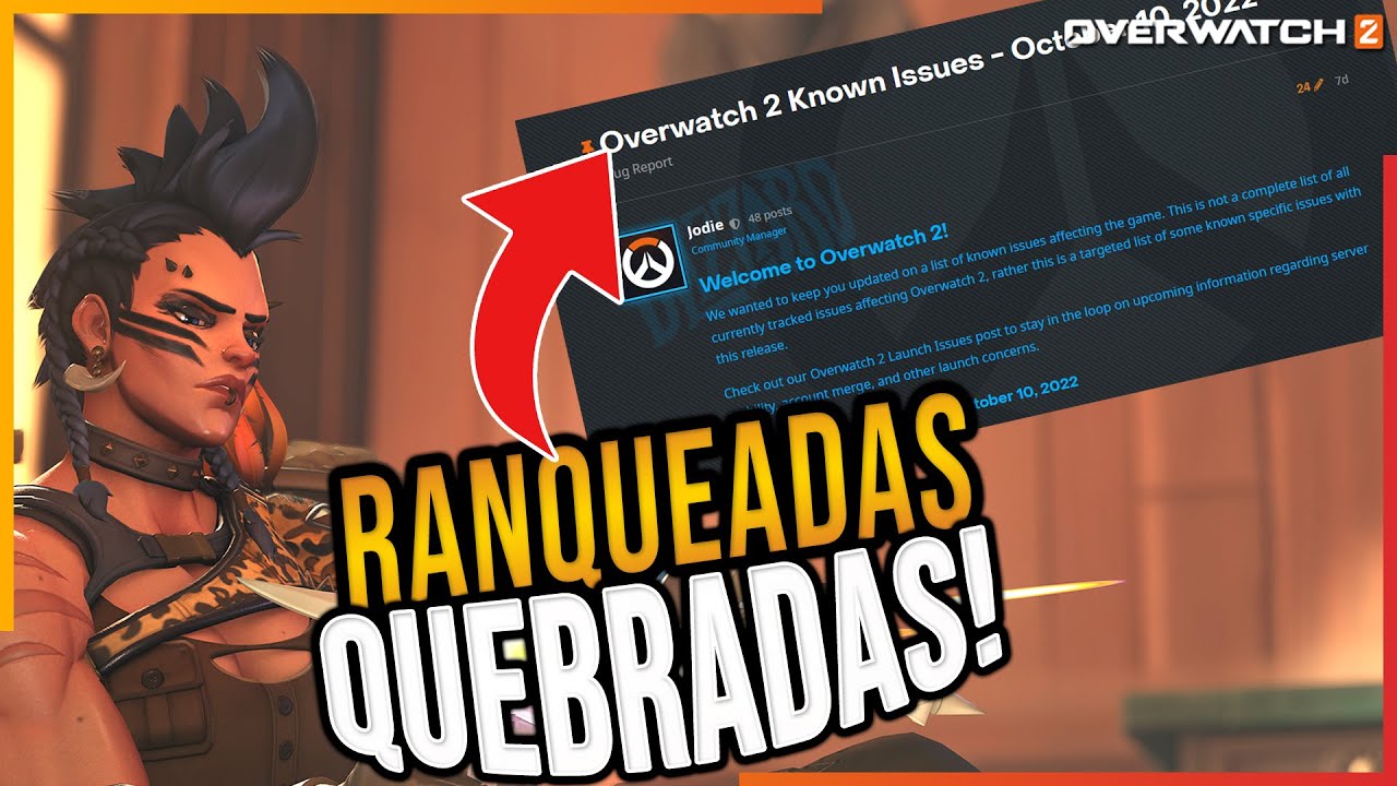 Overwatch 2 tem dois heróis desabilitados por bugs