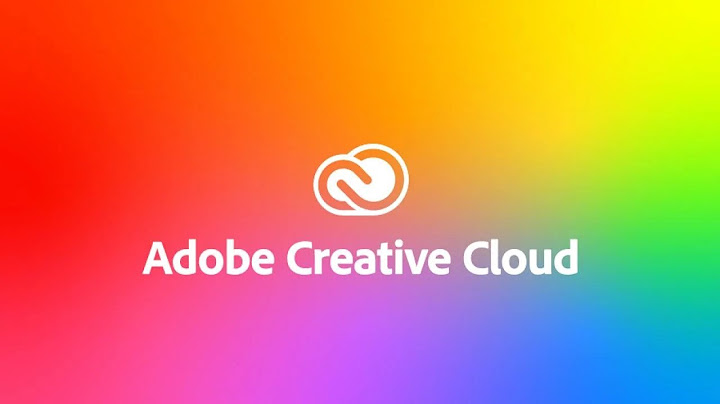 Cách cài adobe lightroom lỗi adobe creative cloud