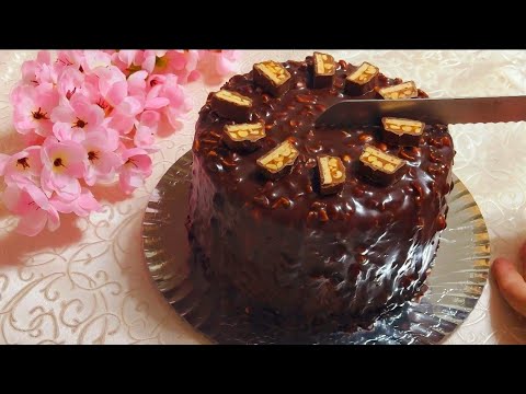 Snickers cake that melts in your mouth! Simple and delisious!