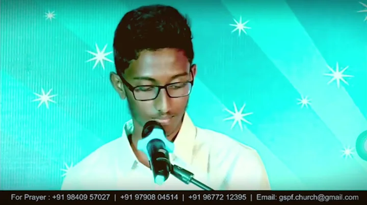 Hallelujah | Joseph Silas | GSPF Carol Service 2021
