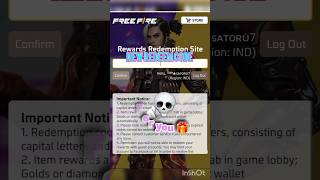 🔥 FREE FIRE Redeem Code Today 😱 | 99% Players Miss Kar Denge!