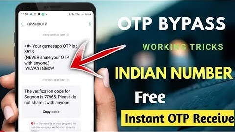 100% Indian Number OTP Bypass Real Apps. Live Create Account. OTP Bypass Number | Bypass OTP