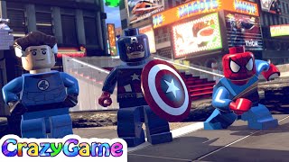 #Lego Marvel Super Heroes 100% Guide Complete Walkthrough #2 Time Square Off (Minikit) screenshot 5